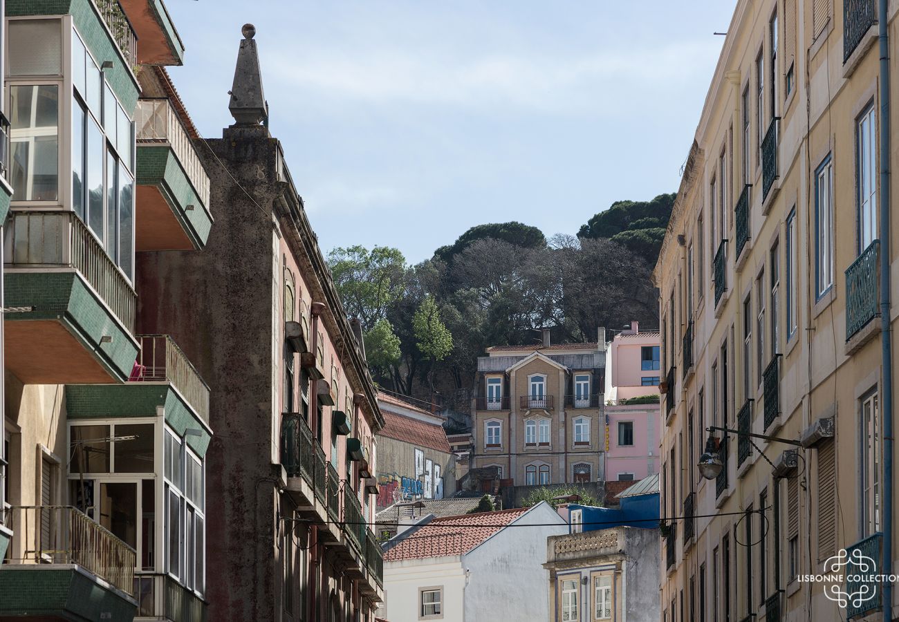 Quartier historique et emblématique de Graça à Lisbonne au Portugal