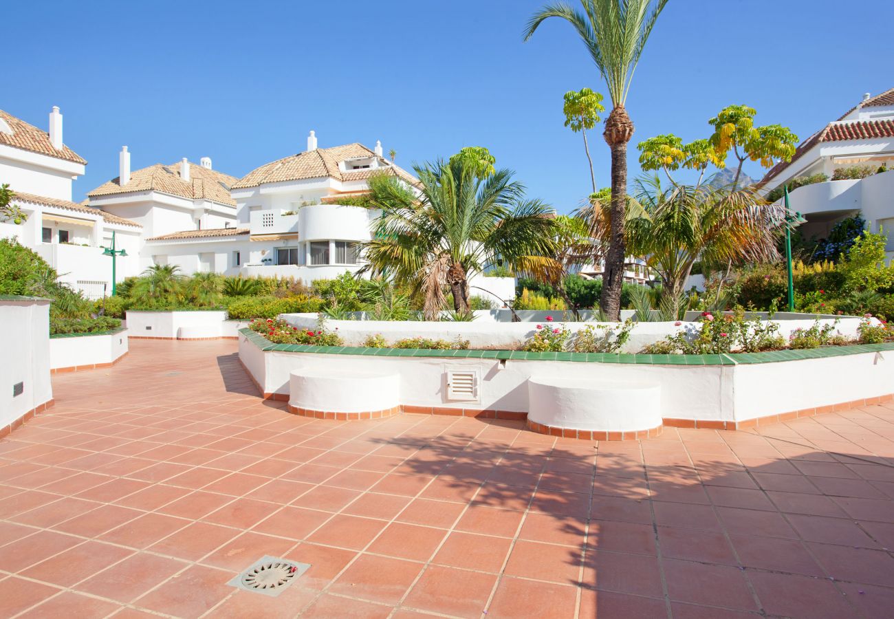 Appartement à Marbella - Appartement avec piscine à 2 km de la plage