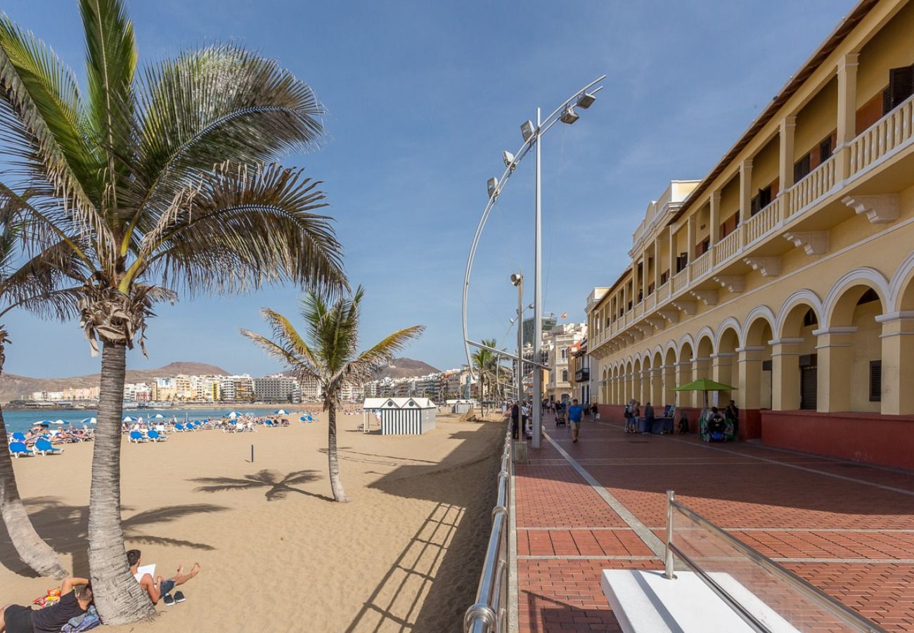 Appartement à Las Palmas de Gran Canaria - Appartement pour 6 personnes à 120 m de la plage