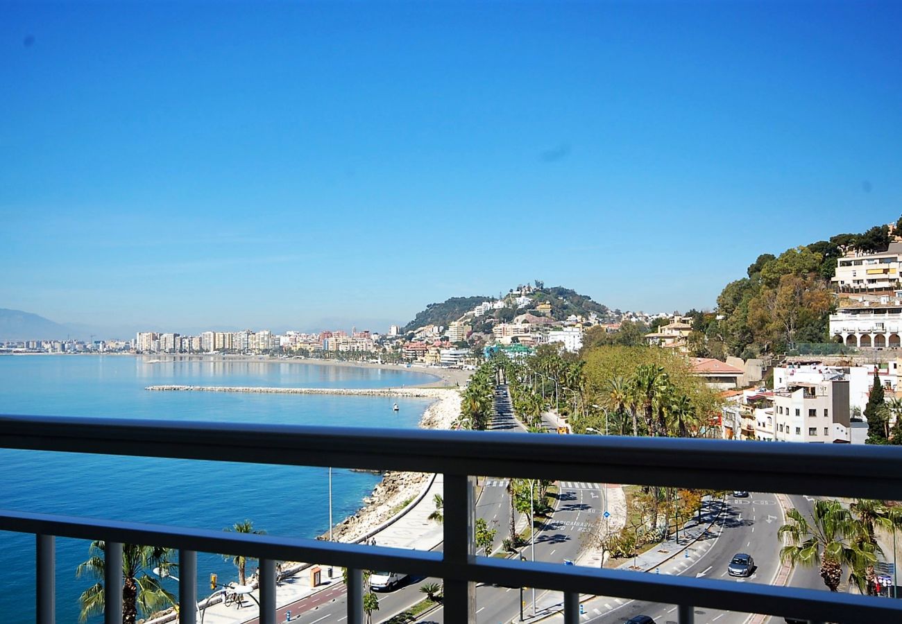 Appartement à Malaga - Appartement avec piscine à 50 m de la plage