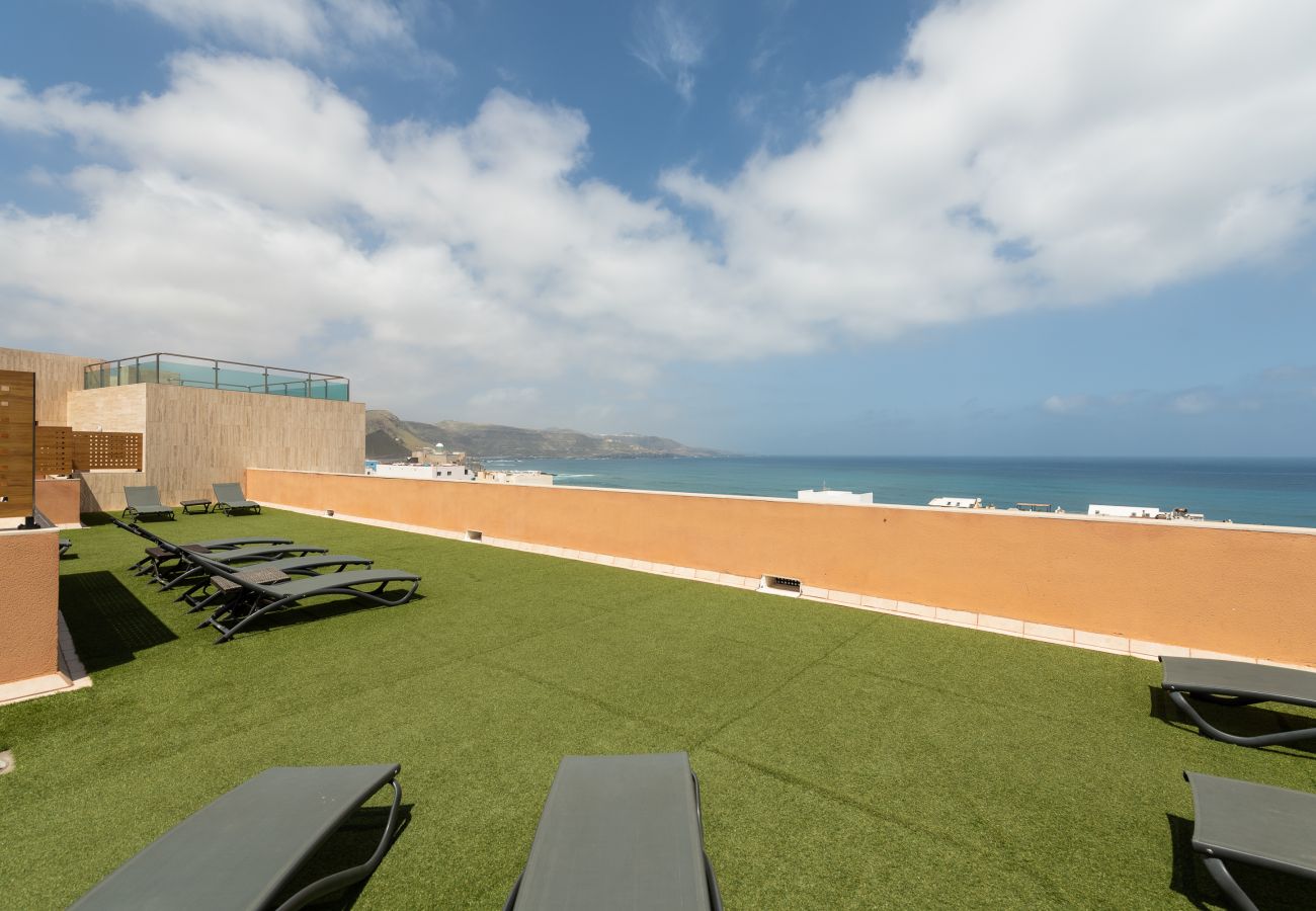Appartement à Las Palmas de Gran Canaria - Appartement avec 2 chambres à 240 m de la plage