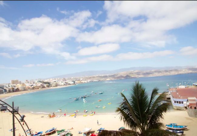 vue mer Las Canteras.