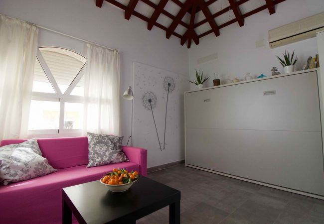 Studio à Cadix - Tour mansardée de Cadiz avec terrasse terraza aire wifi étendue 