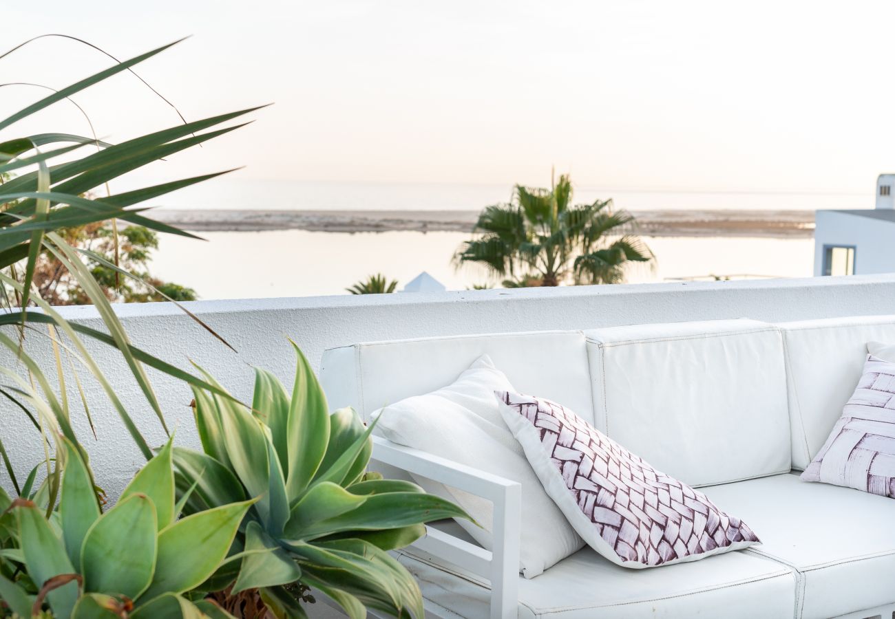 Appartement à Vila Nova de Cacela - Penthouse avec vue sur la mer près de la plage de l'Algarve