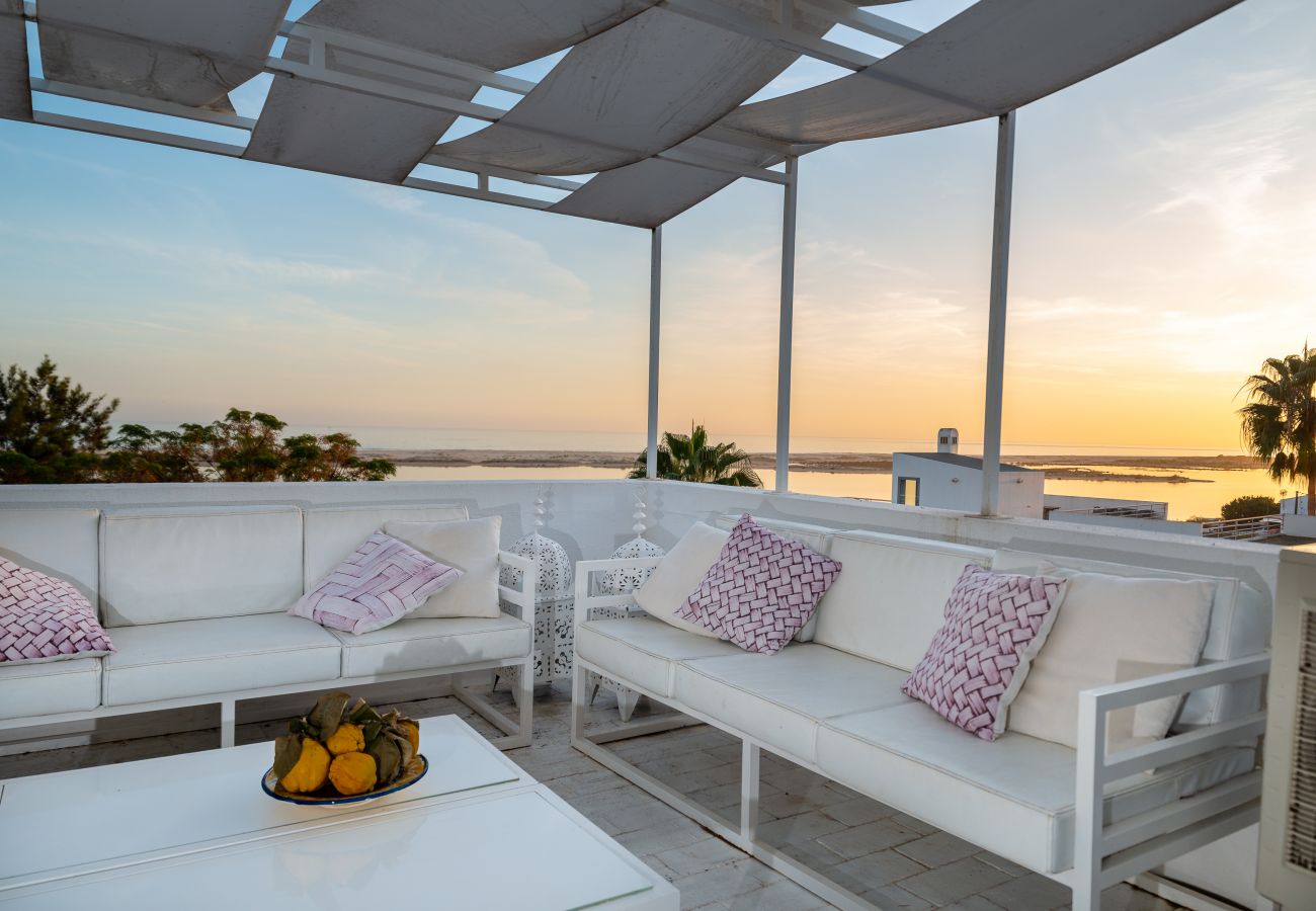 Appartement à Vila Nova de Cacela - Penthouse avec vue sur la mer près de la plage de l'Algarve