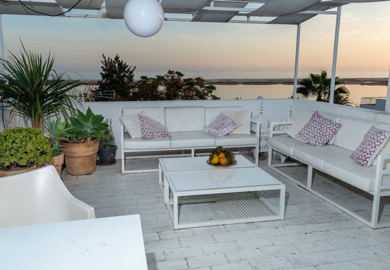 Appartement à Vila Nova de Cacela - Penthouse avec vue sur la mer près de la plage de l'Algarve