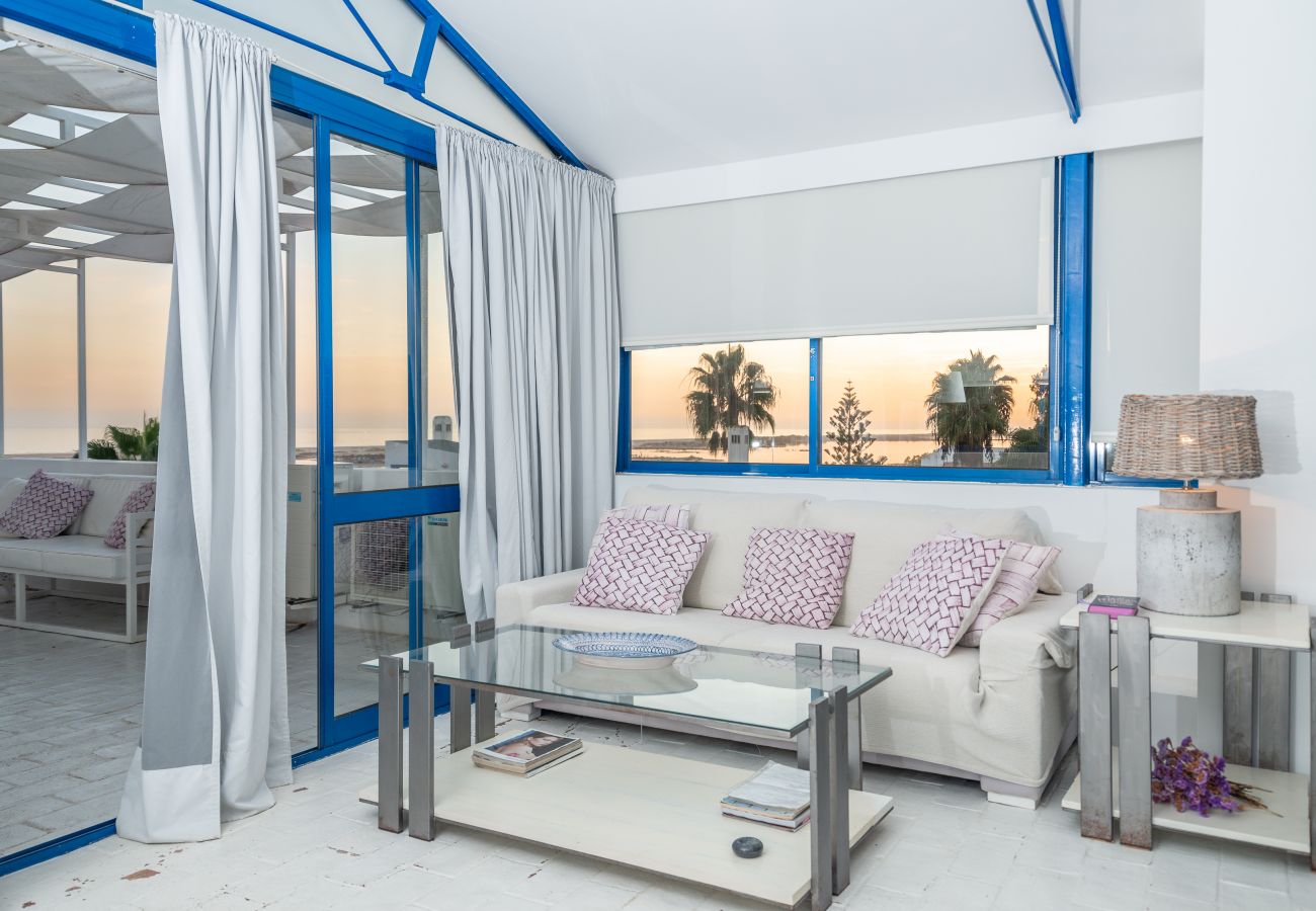 Appartement à Vila Nova de Cacela - Penthouse avec vue sur la mer près de la plage de l'Algarve