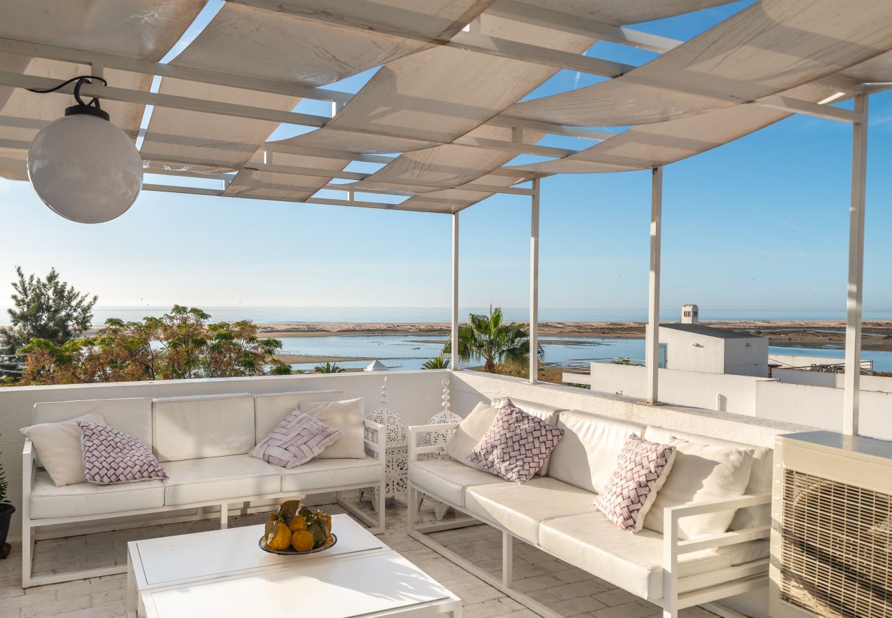 Appartement à Vila Nova de Cacela - Penthouse avec vue sur la mer près de la plage de l'Algarve