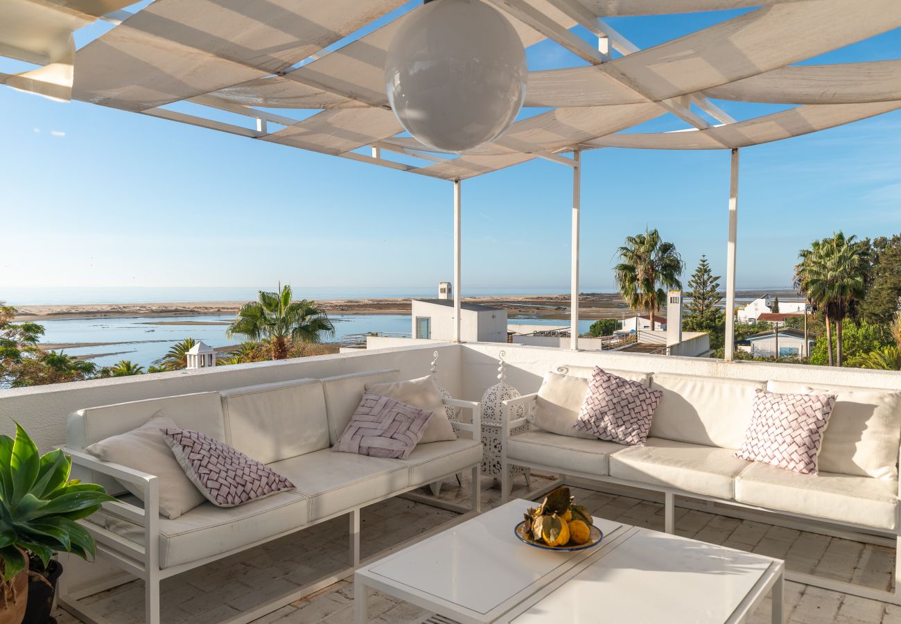 Appartement à Vila Nova de Cacela - Penthouse avec vue sur la mer près de la plage de l'Algarve