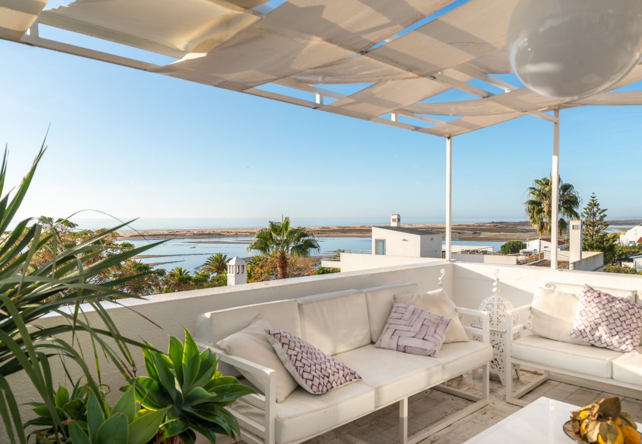 Appartement à Vila Nova de Cacela - Penthouse avec vue sur la mer près de la plage de l'Algarve