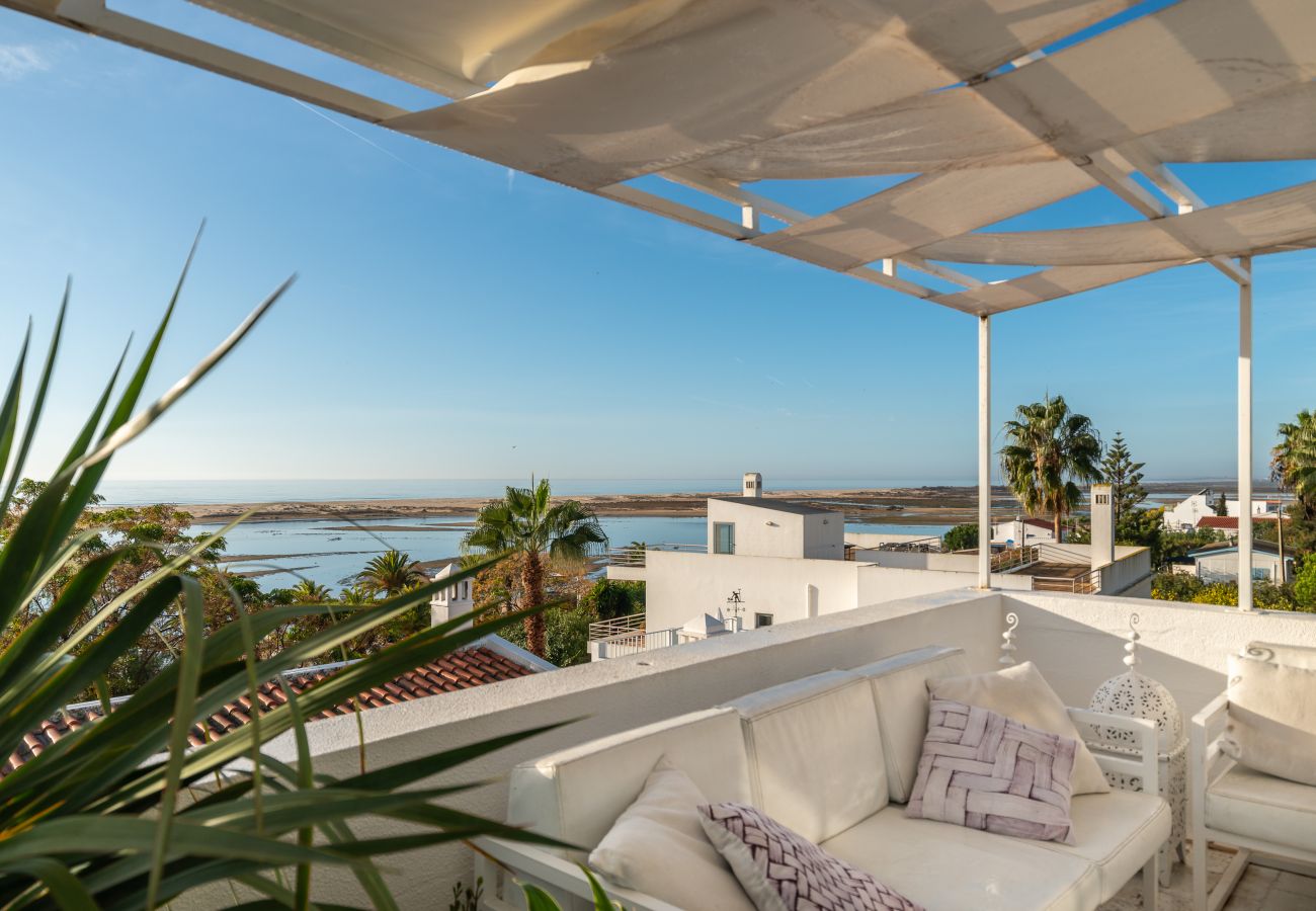 Appartement à Vila Nova de Cacela - Penthouse avec vue sur la mer près de la plage de l'Algarve