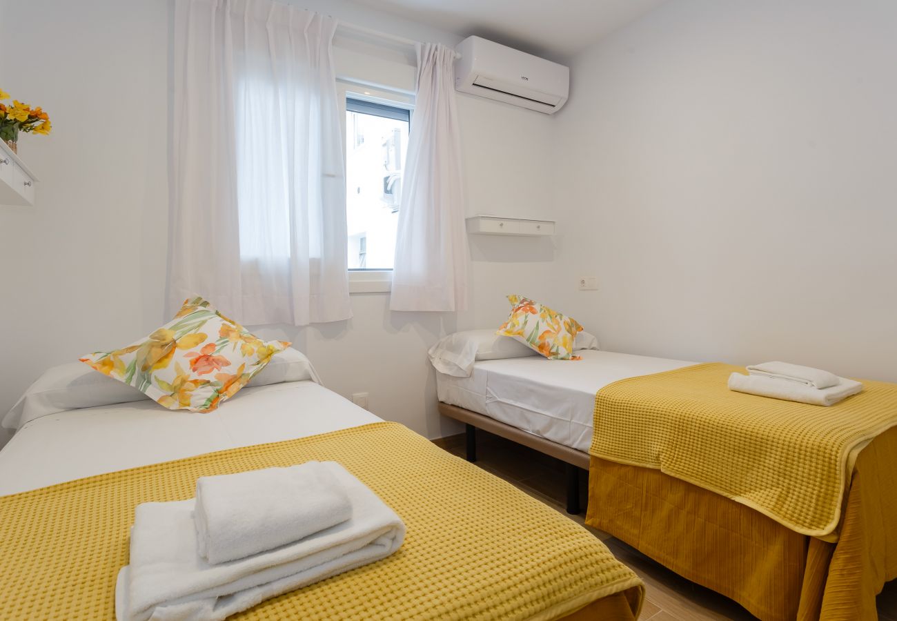 Appartement à Cadix - Appartement avec climatisation à 150 m de la plage