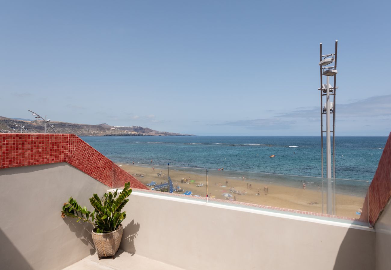 Maison à Las Palmas de Gran Canaria - Maison avec 2 chambres à 5 m de la plage