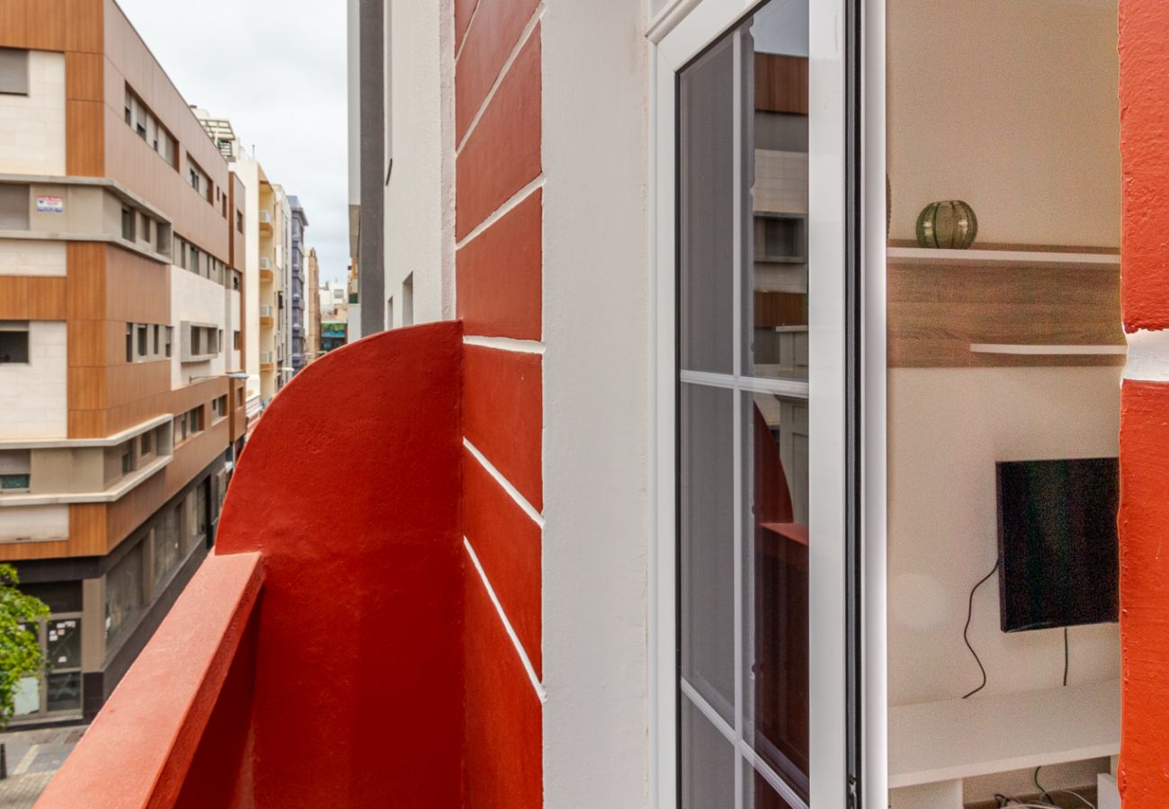 Appartement à Las Palmas de Gran Canaria - Appartement avec 2 chambres à 200 m de la plage