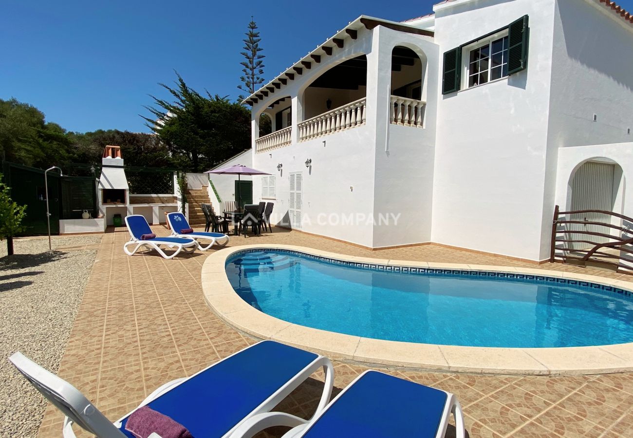 Villa à Calan Porter - Villa avec piscine à 500 m de la plage