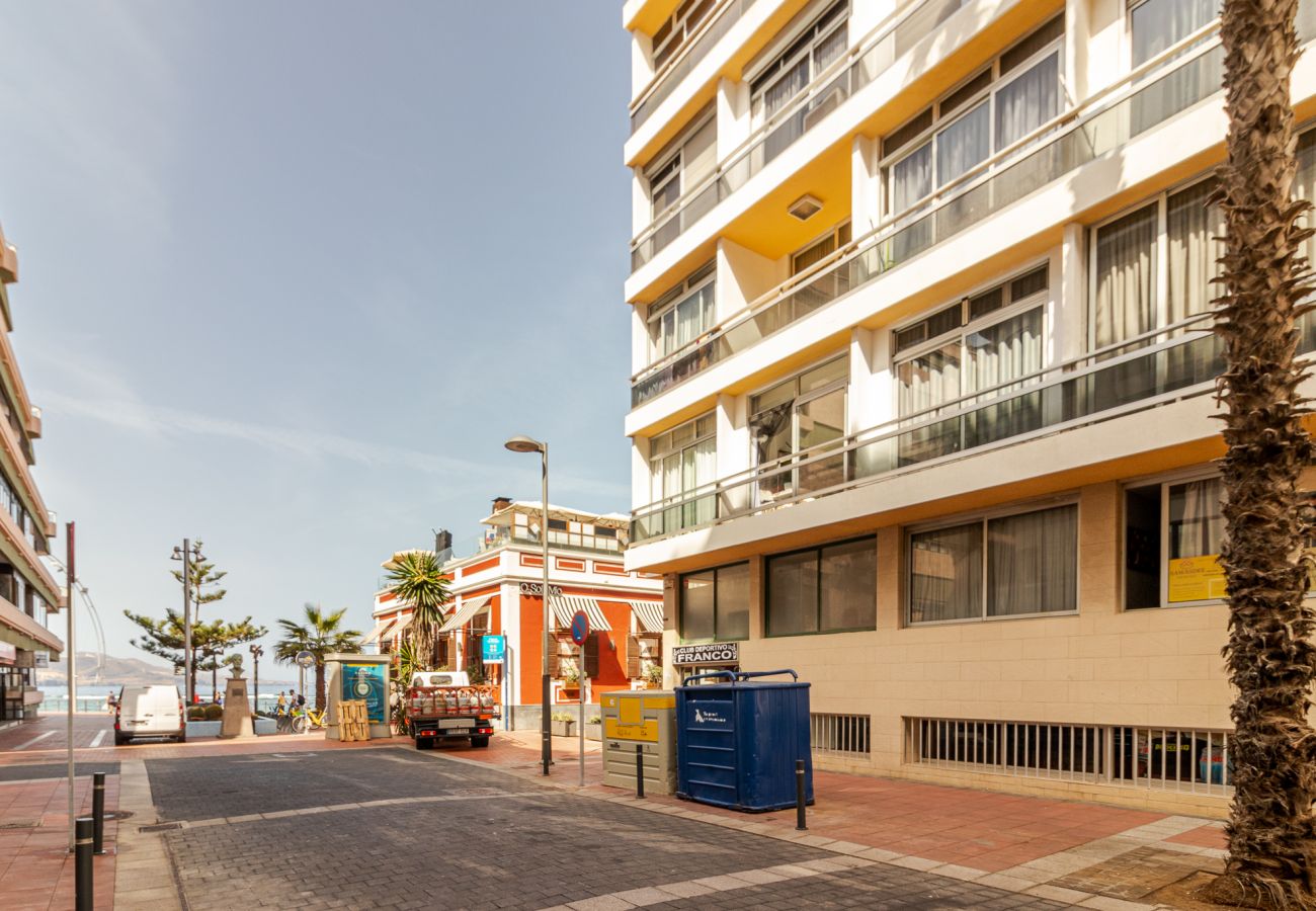 Appartement à Las Palmas de Gran Canaria - Appartement avec 1 chambres à 10 m de la plage