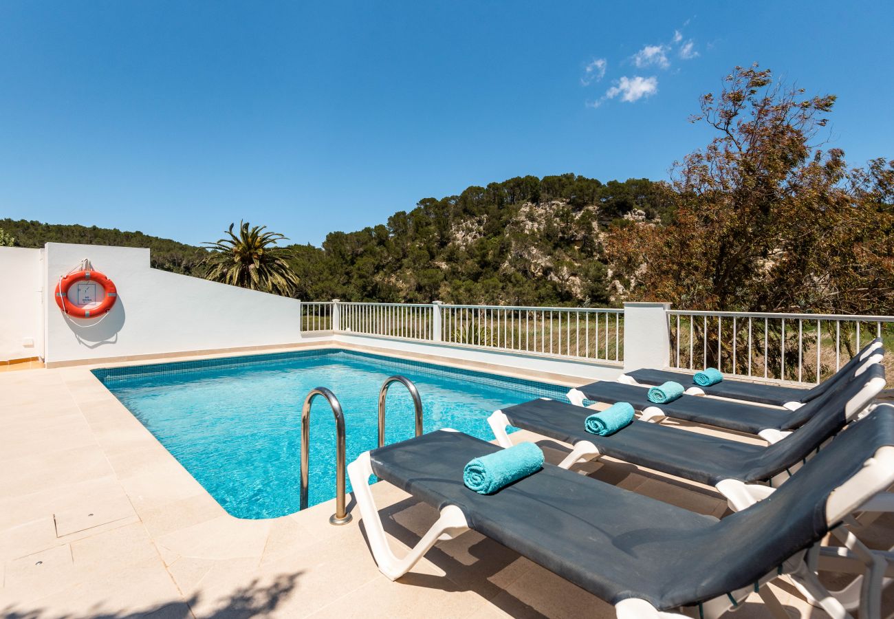 Villa à Cala Galdana - Villa avec piscine à 900 m de la plage