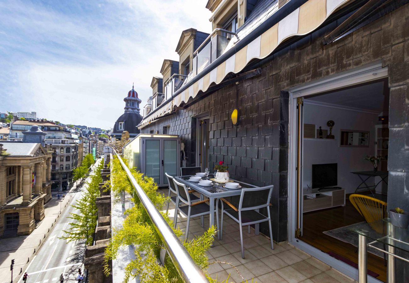 Appartement à San Sebastián - Appartement avec climatisation à 50 m de la plage