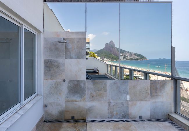 Appartement à Rio de Janeiro - Cobertura com vista para praia de Ipanema| VSC2 Z1