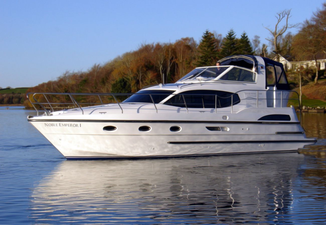 Hire a boat on Lough Erne in County Fermanagh Manor Marine Noble Emperor 4/6 Berth 
