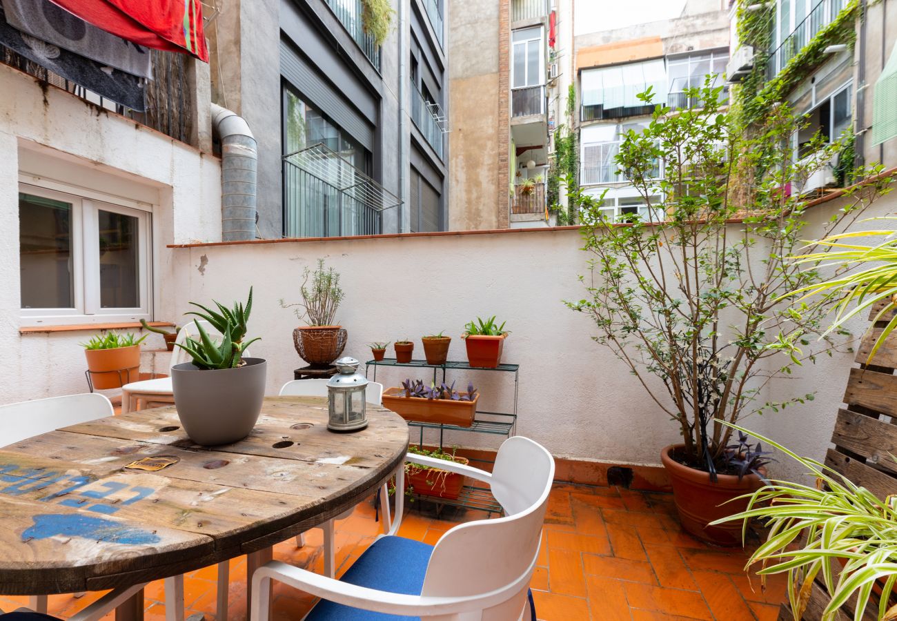 Appartement à Barcelone - TERRASSE PRIVÉE, 4 chambres, 2 salles de bains