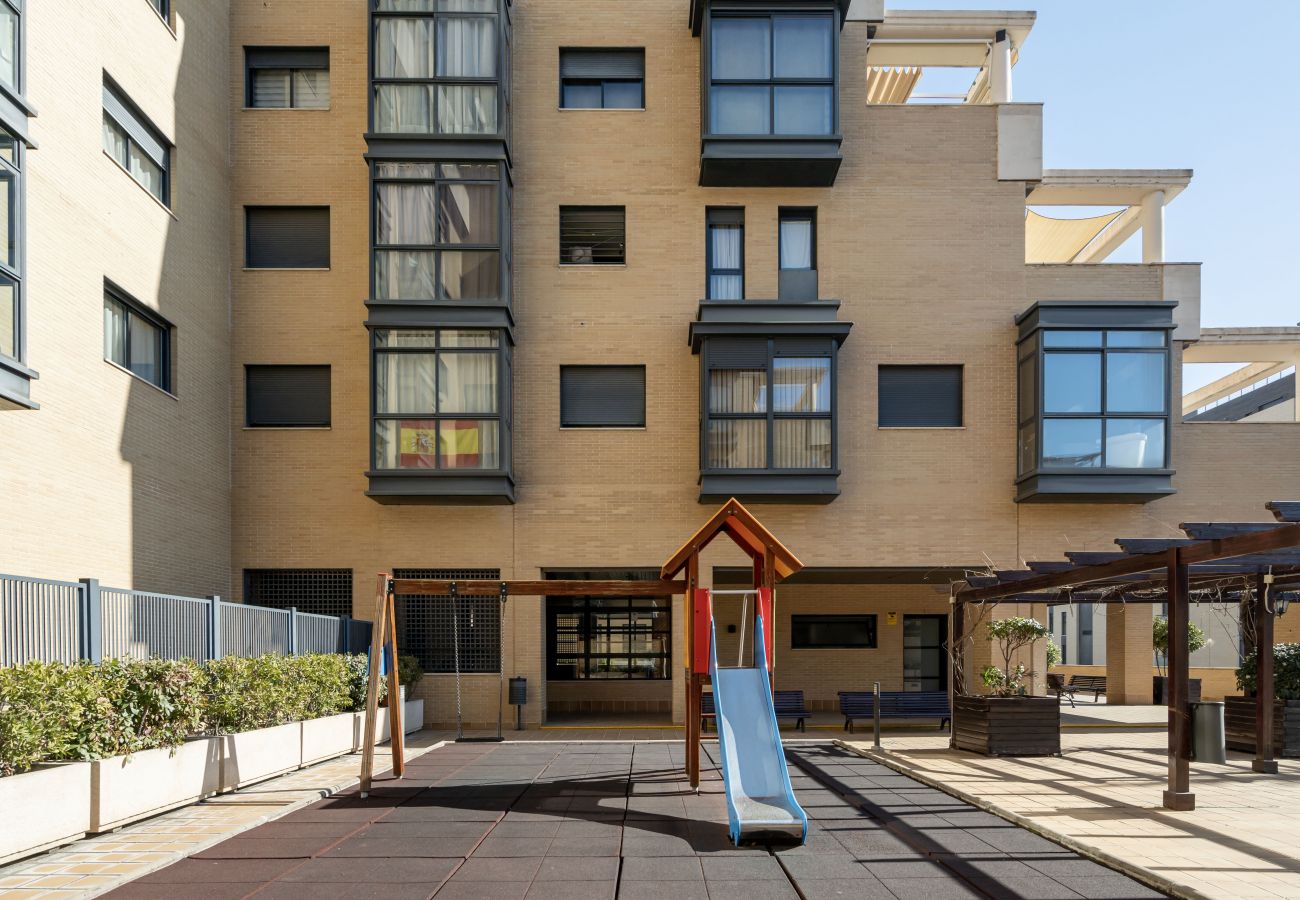 Appartement à Madrid - Apartamento lujo ISLAZUL gimnasio+sauna M (EUR19)