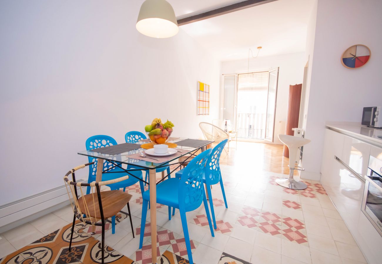 Appartement à Madrid - Appartement central et confortable dans le Rastro de Madrid RDC33
