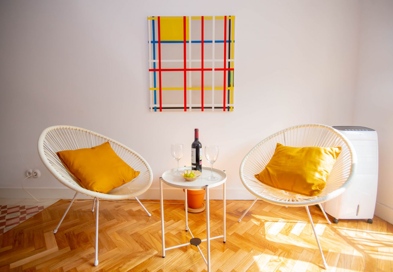 Appartement à Madrid - Appartement central et confortable dans le Rastro de Madrid RDC33