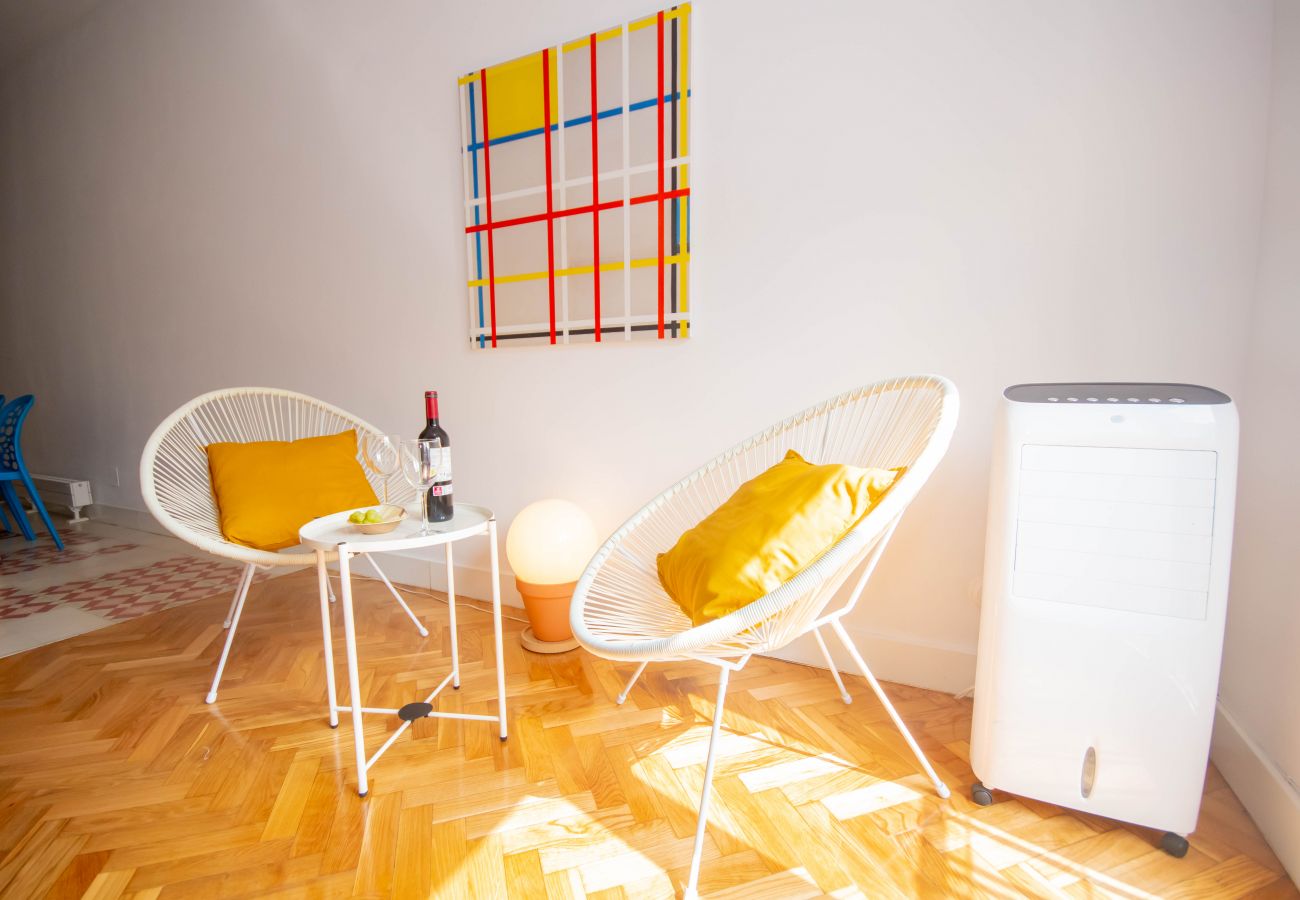 Appartement à Madrid - Appartement central et confortable dans le Rastro de Madrid RDC33