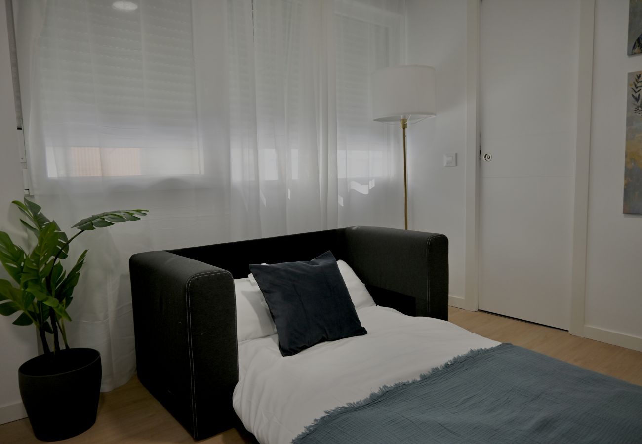 Studio à Madrid - Appartement spacieux et lumineux à Pasaje Virgen de la Alegría