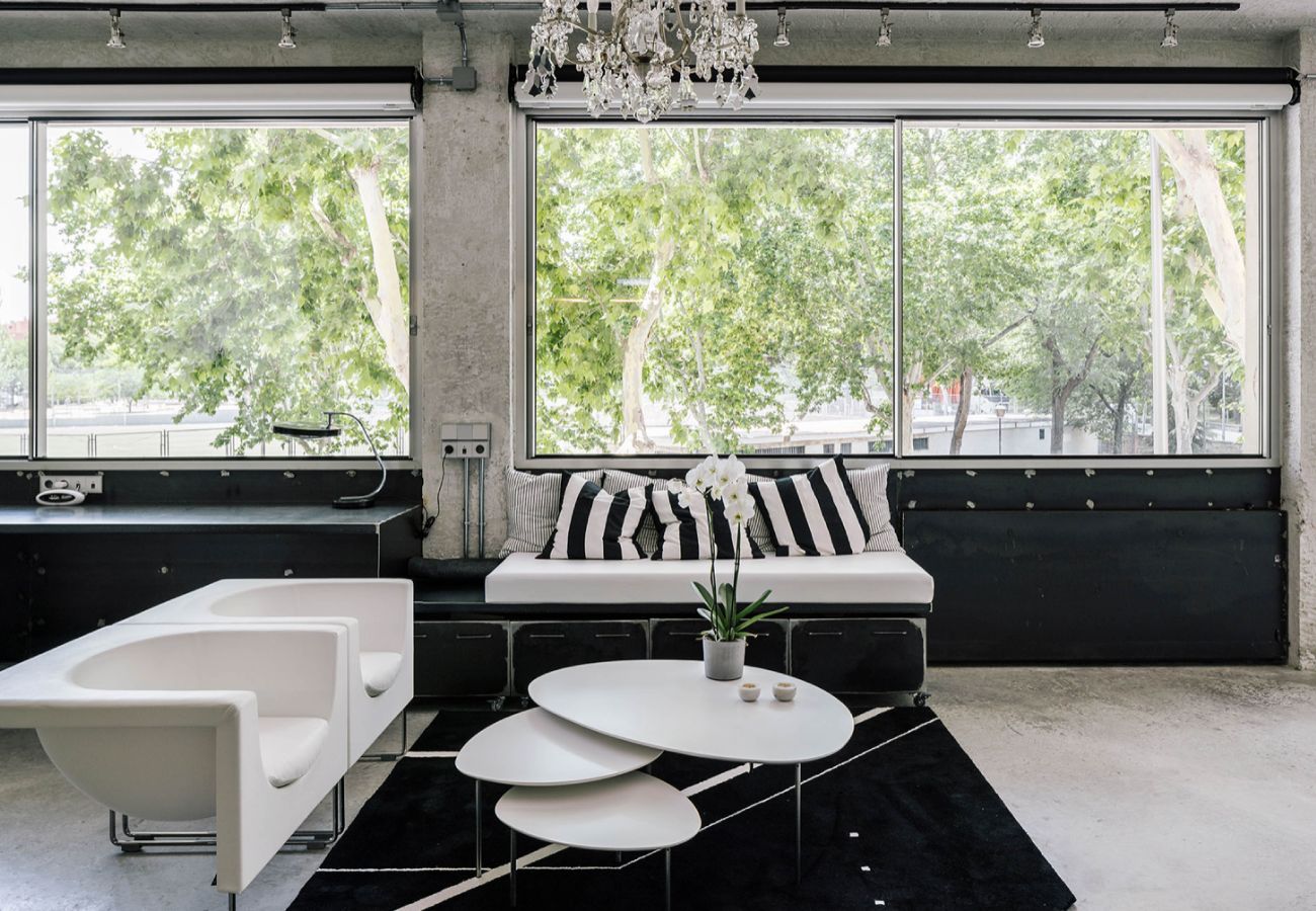 Studio à Madrid - M (VAN10) Espectacular apartamento con área de tr
