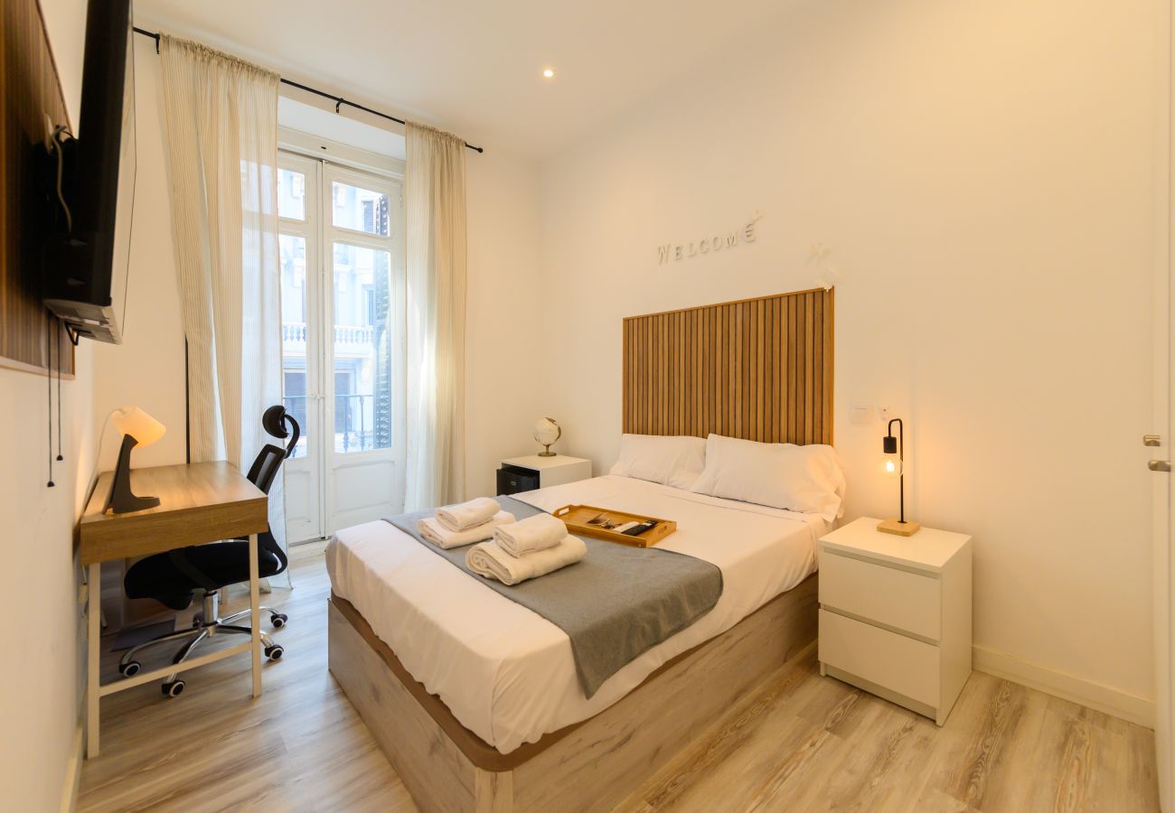 Chambres d'hôtes à Madrid - M (SBE101) Los Ángeles: habitación con comodidad y