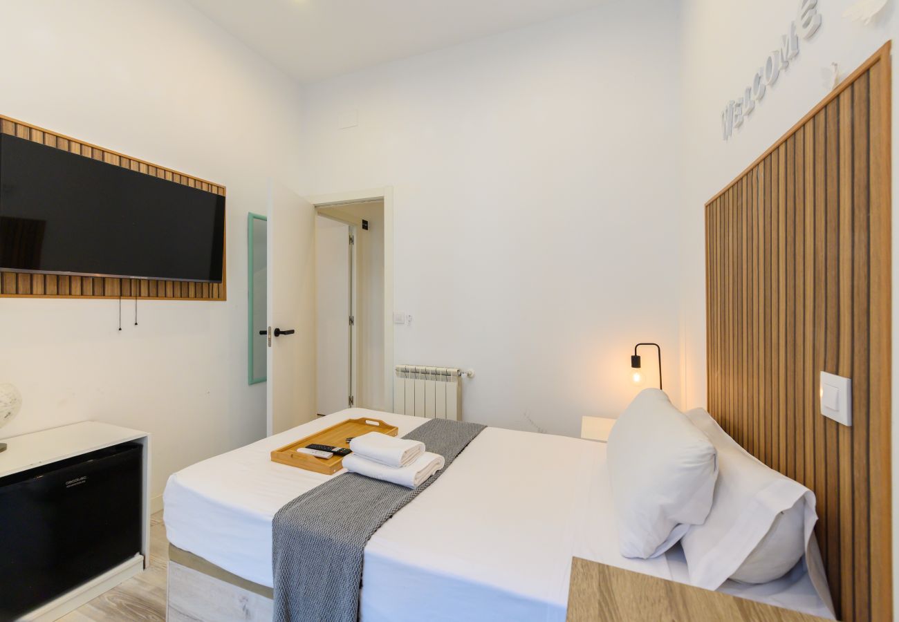 Chambres d'hôtes à Madrid - M (SBE102) Ámsterdam: habitación con comodidad y z