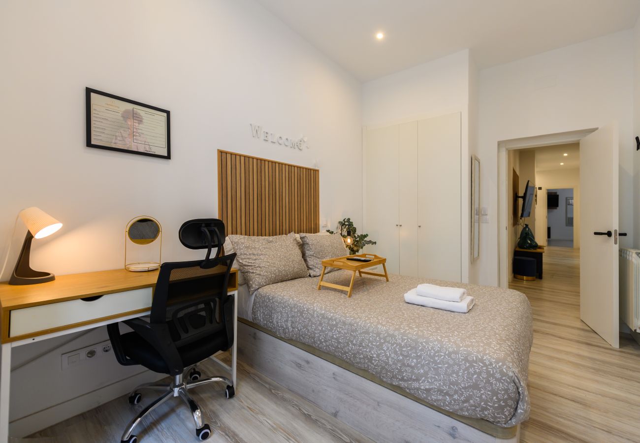 Chambres d'hôtes à Madrid - M (SBE104)Washington:  habitación con comodidad y