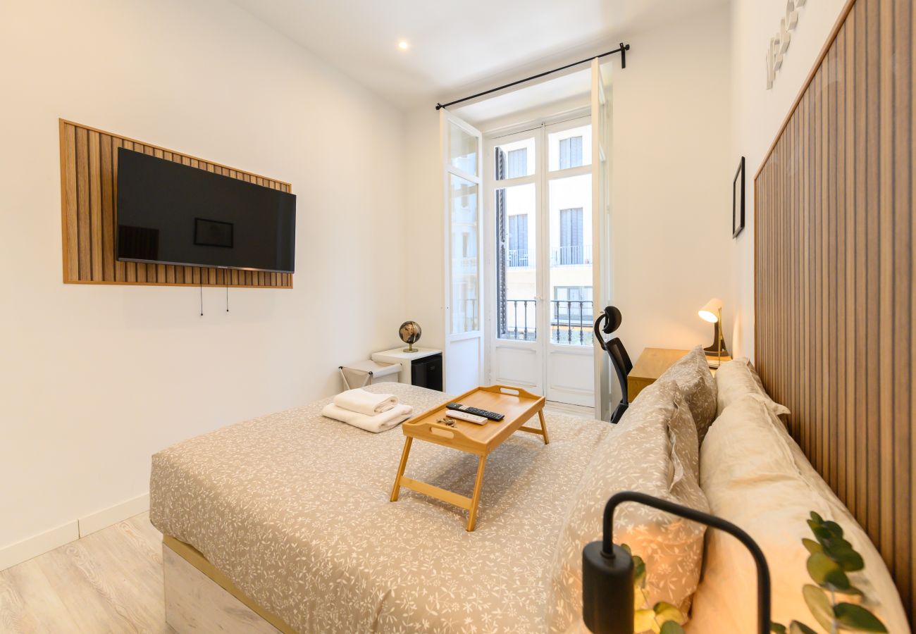 Chambres d'hôtes à Madrid - M (SBE104)Washington:  habitación con comodidad y