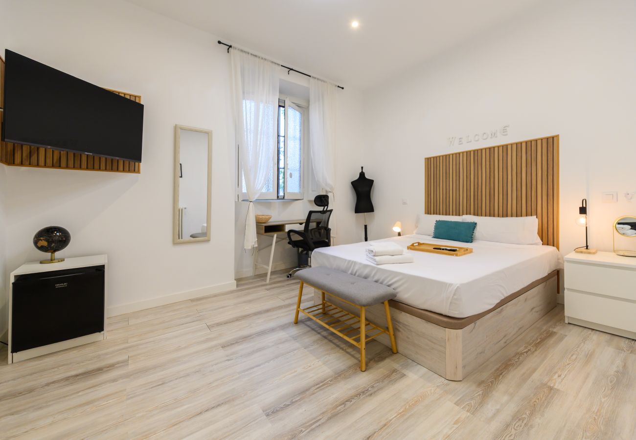 Chambres d'hôtes à Madrid - M (SBE106)Madrid: habitación con comodidad y zona