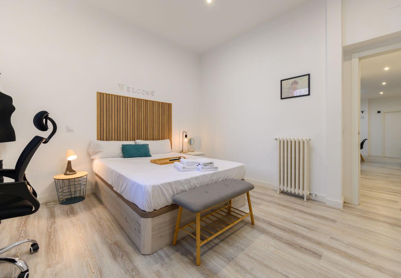 Chambres d'hôtes à Madrid - M (SBE106)Madrid: habitación con comodidad y zona