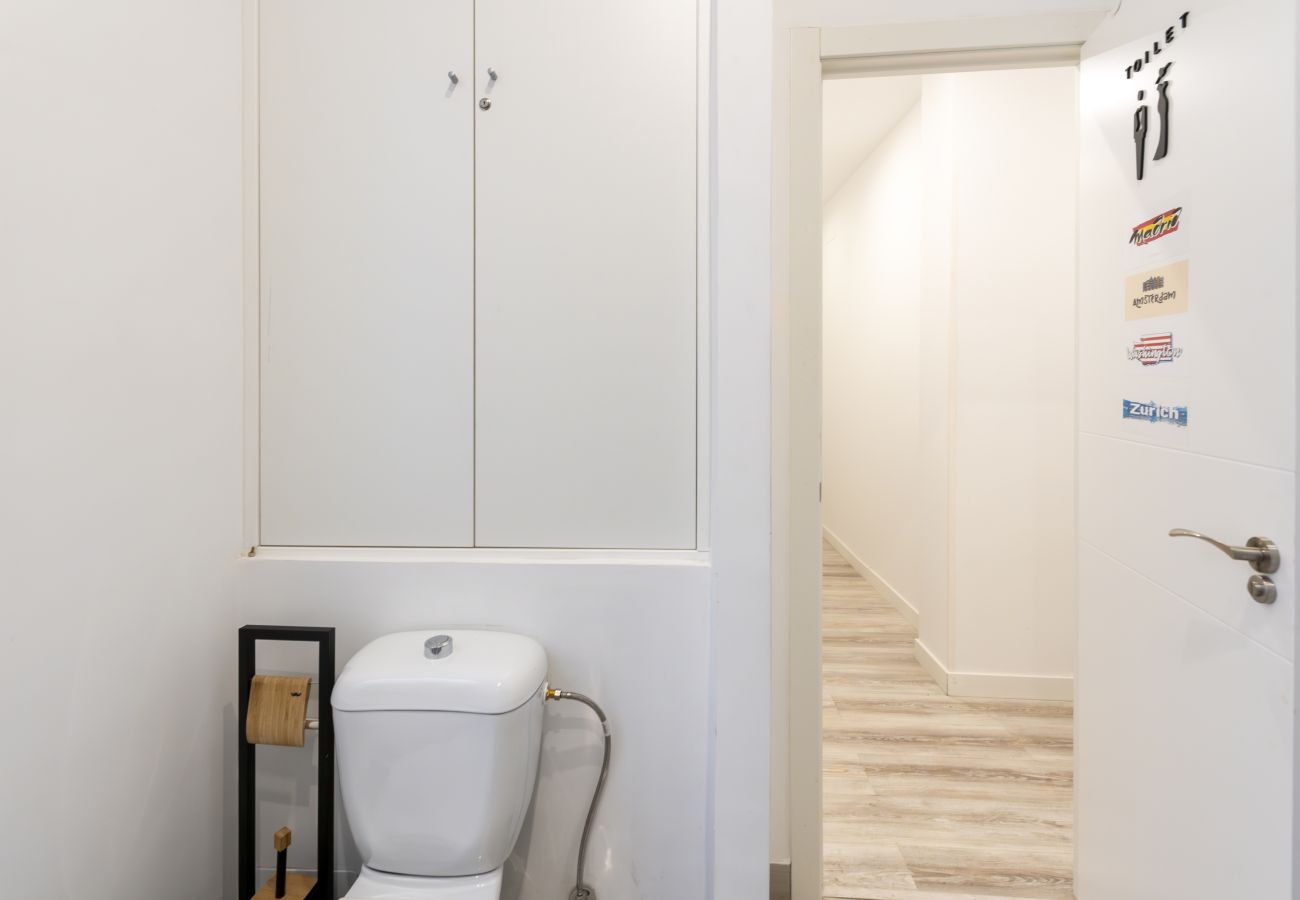Chambres d'hôtes à Madrid - M (SBE10 10) Berlín: habitación con comodidad y zo