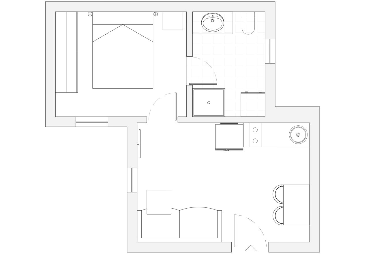 Appartement à Madrid - M (MDL9)Alquiler Mensual en Madrid – Piso moderno