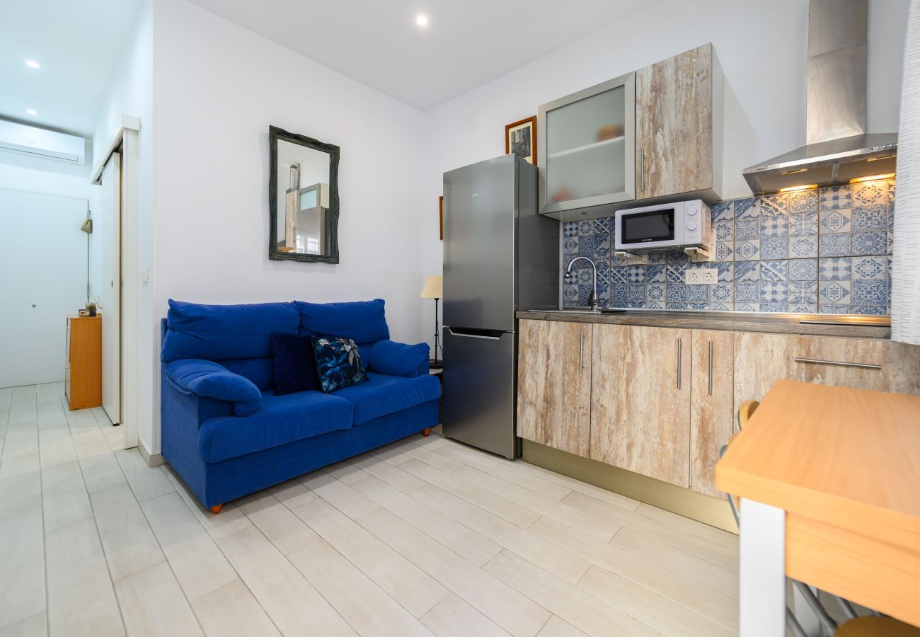 Studio à Madrid - M (SFU73)Estudio Moderno con Terraza Privada en Ma