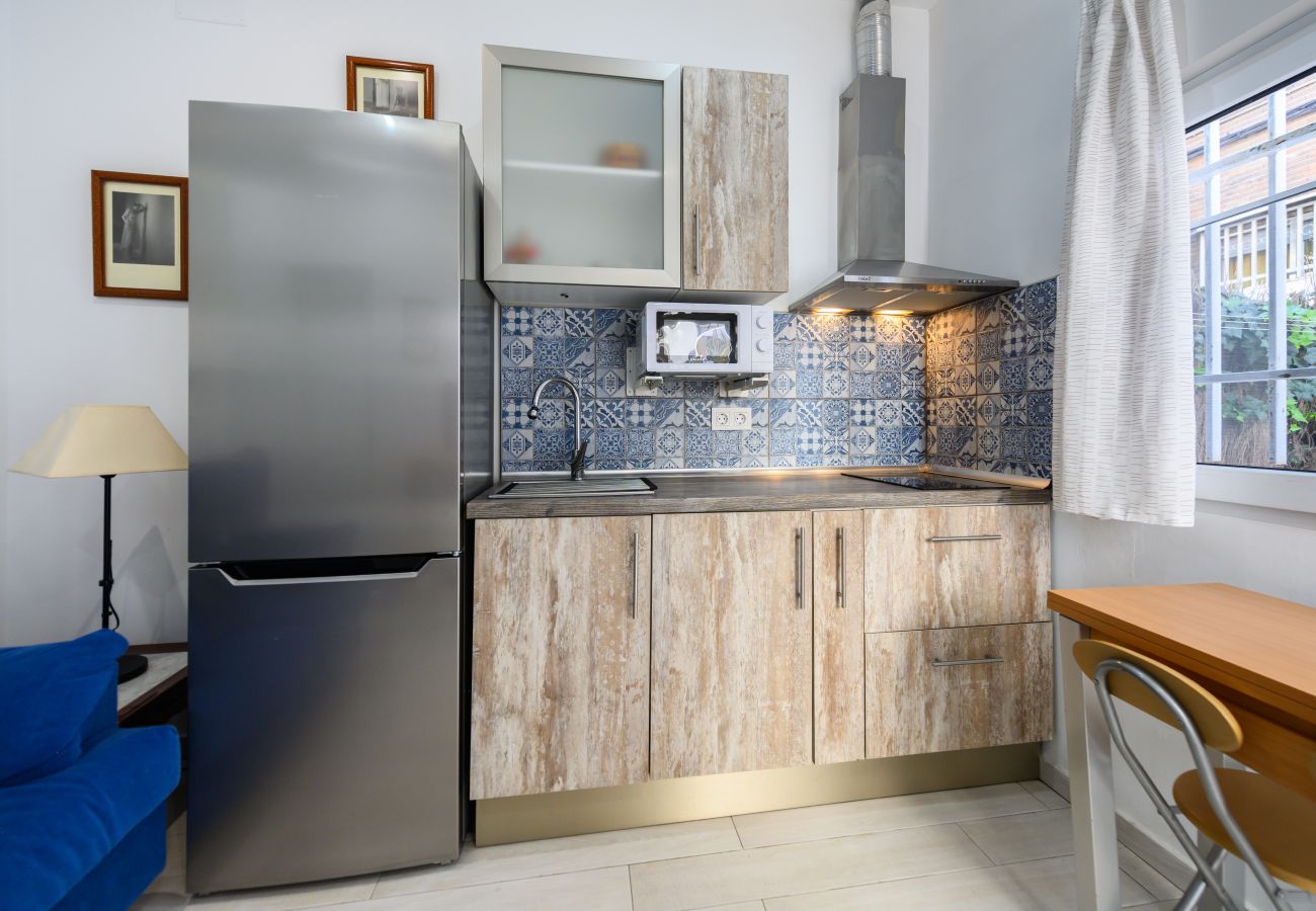 Studio à Madrid - M (SFU73)Estudio Moderno con Terraza Privada en Ma