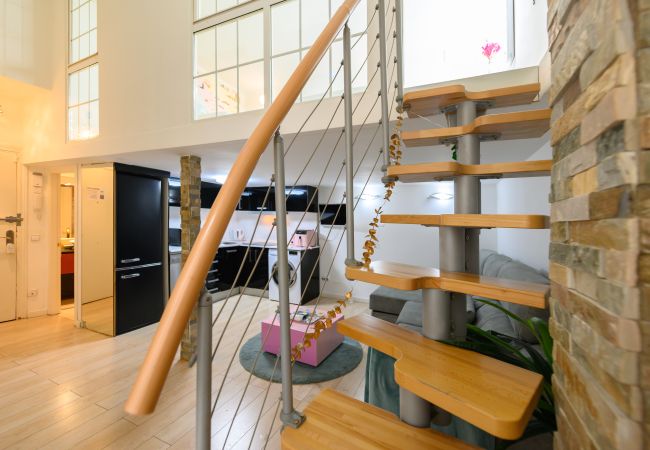 Appartement à Madrid - M (HOR291)Moderno dúplex de 1 dormitorio con toda Appartement à Madrid - M (HOR291)Moderno dúplex de 1 dormitorio con toda
