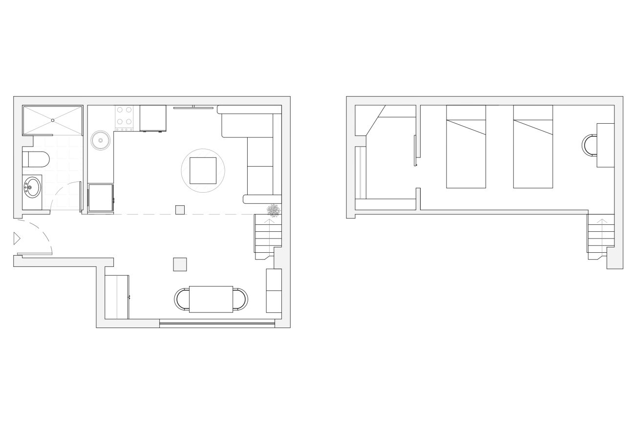 Appartement à Madrid - M (HOR291)Moderno dúplex de 1 dormitorio con toda