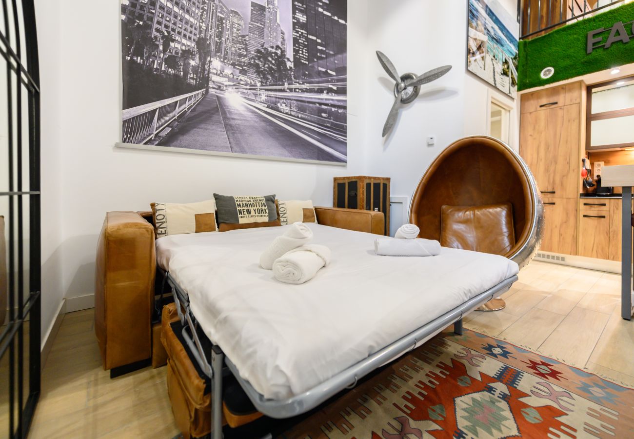 Appartement à Madrid - M (ALG310B) Amplio y moderno Loft con terraza priv