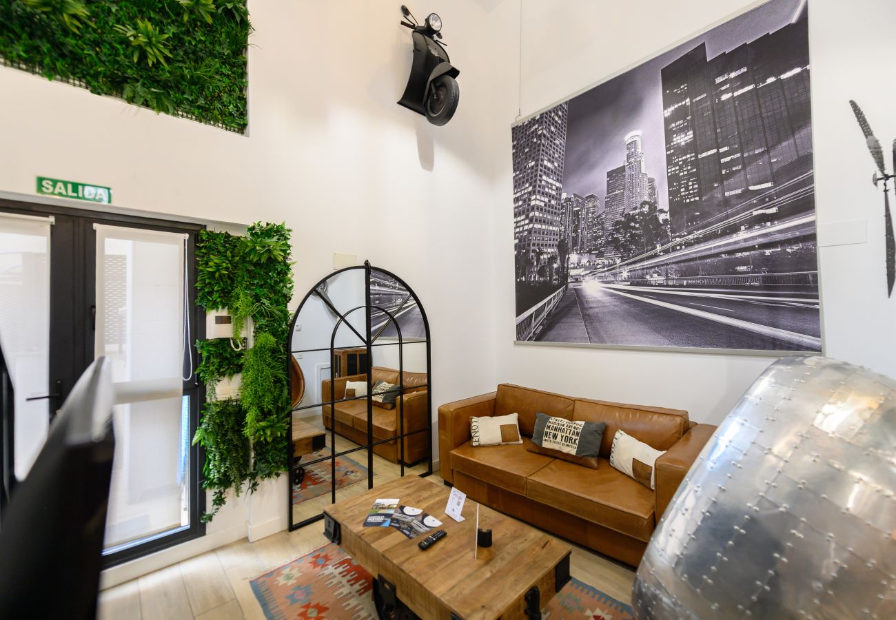 Appartement à Madrid - M (ALG310B) Amplio y moderno Loft con terraza priv