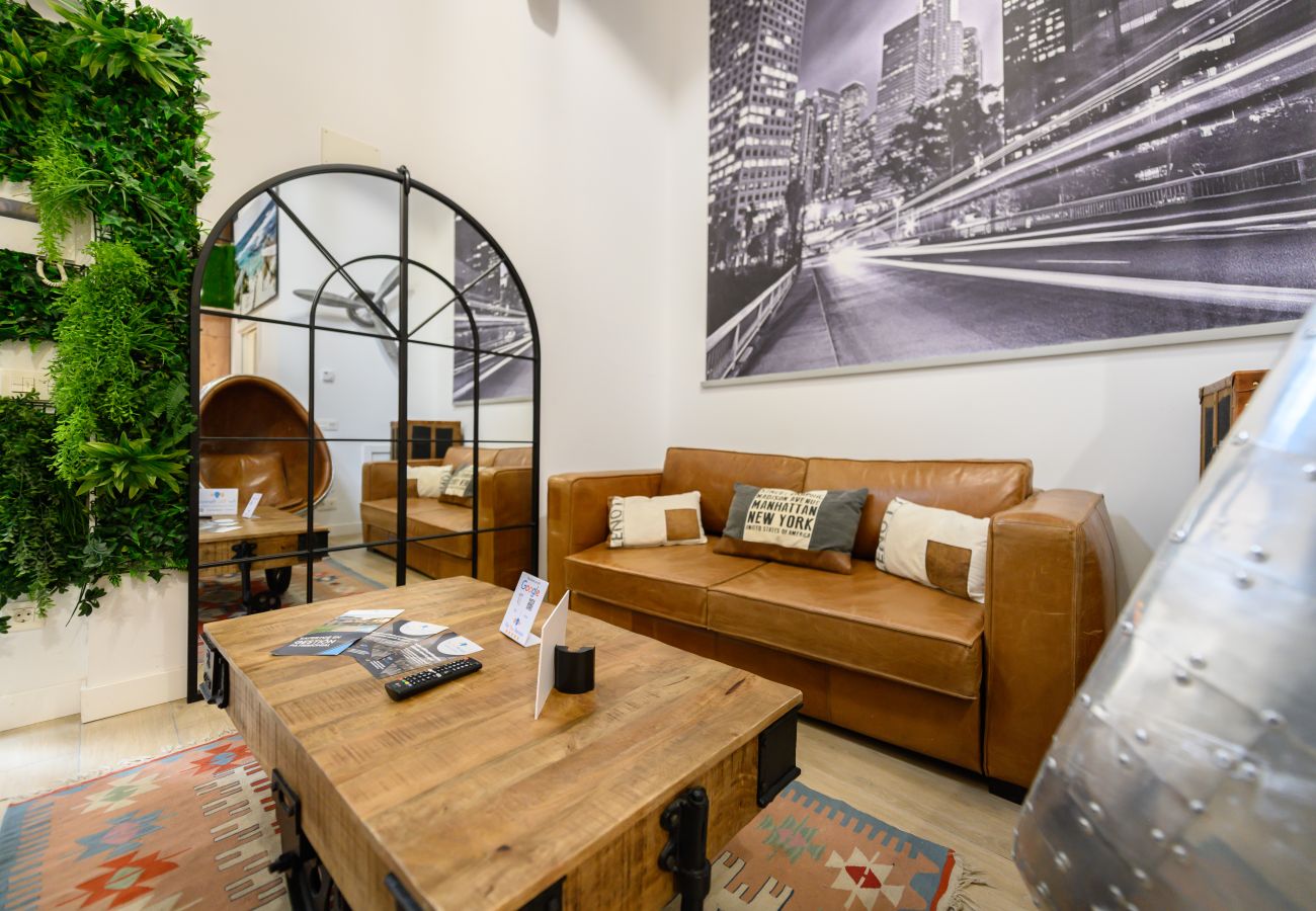 Appartement à Madrid - M (ALG310B) Amplio y moderno Loft con terraza priv